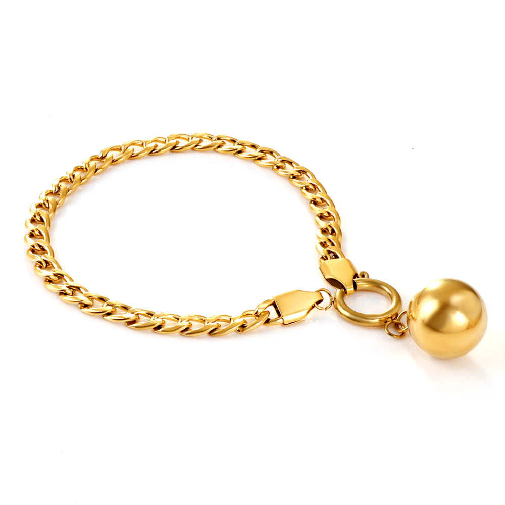 Fashion Stainless Steel Steel Ball Accessories Necklace asonjewelry