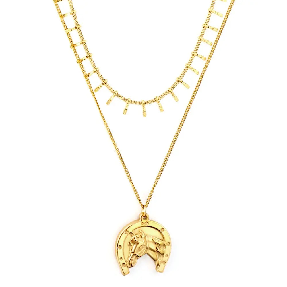 Double Layered Necklace Imitation Pearl Beads Snake Choker For Woman Trendy Collier Vintage Tennis Aesthetic Jewlry asonjewelry