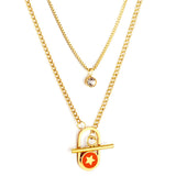 Snake Chain Double Layer New Design Evil Eyes Collier For Woman OT Chain Necklaces Trendy Products 2022 Lucky Girls