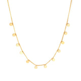Stainless Steel Trendy Collier For Woman Beach Jewelry On Neck Gold Plated Vintage Romantic Boho Chain Necklaces