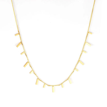 Stainless Steel Trendy Collier For Woman Beach Jewelry On Neck Gold Plated Vintage Romantic Boho Chain Necklaces asonjewelry