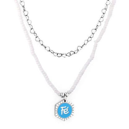 Double Layered Necklace Imitation Pearl Beads Snake Choker For Woman Trendy Collier Vintage Tennis Aesthetic Jewlry asonjewelry