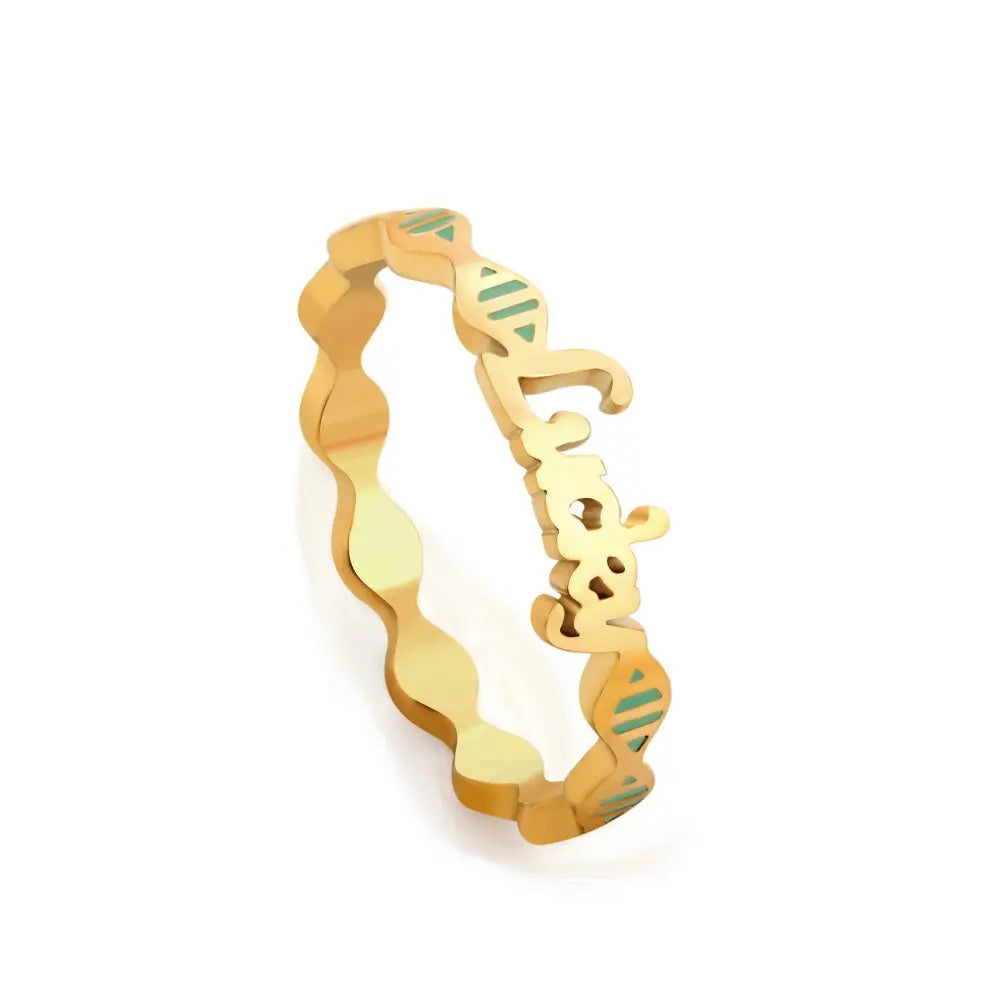 Stainless Steel Rings For Women Accessories Spring Style Coloful Shape Singles Rings Couple Jewelry Party Wedding asonjewelry