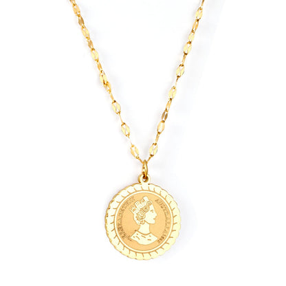 ASON Double Chain Women Pendant Necklace Stainless Steel Cuban Link Choker for Women Fashion Jewelry Accessory Gift asonjewelry