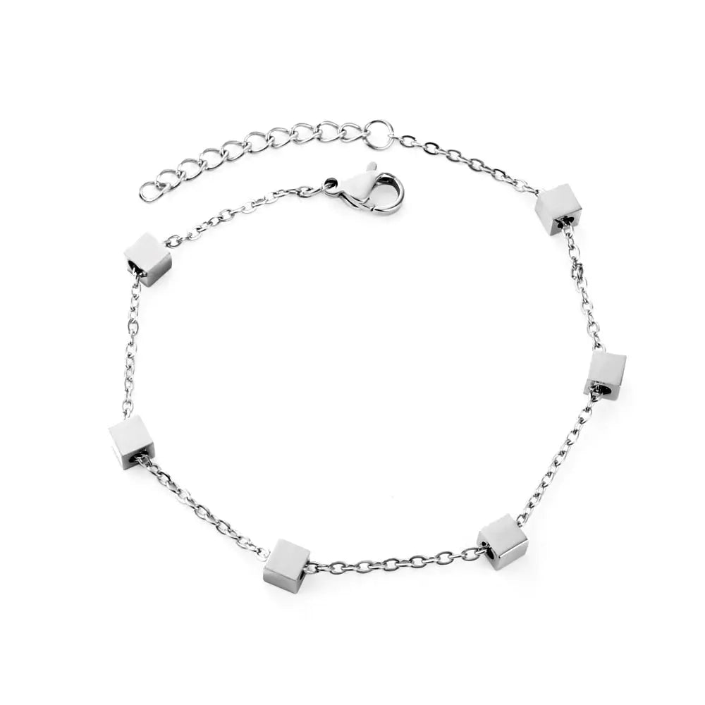 Boho Classic Woman's Bracelets Beads Chains Wrist Jewerly For Woman Simple Design Gold Plated Star Charms My Orders asonjewelry