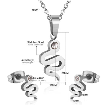 Vintage Zircon Necklace Earrings African Jewelry Sets Fashion Dangle Earrings Bridal Wedding Jewellery Sets asonjewelry