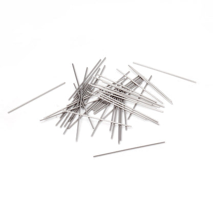 ASON 100pcs/lot Stainless Steel Bar Metal Rod Charm Accessories for DIY Jewelry Making Supplies asonjewelry