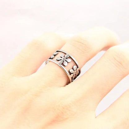 Elegant Gold Rings For Women Men Stainless Steel Engagement Wedding Jewelry For Women Girls Couple Ring Ringen Gift asonjewelry