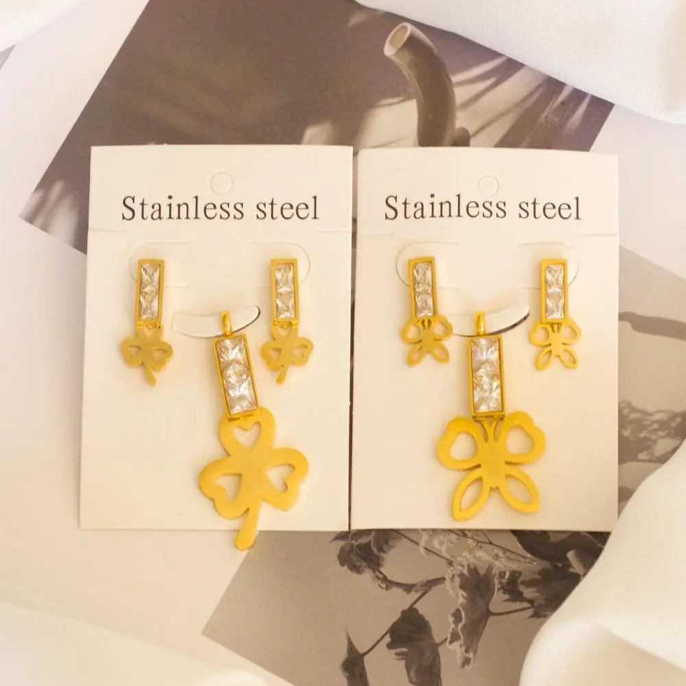 Brand New Circles Big Pendants With AAA Zirconia Jewelry Sets For Woman Man Luxury Wedding Jewelry Gifts 2022 asonjewelry