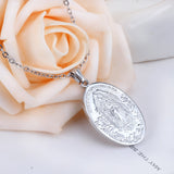 Choker Religion Stainless Steel Pendant Necklace For Men/Women Link Chain Necklace collares de moda 2020 Jewelry