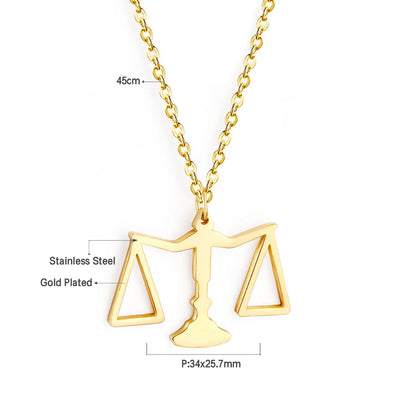 Gold color Babygirl Choker Necklace 316L Stainless Steel Chain Pendant Necklaces Set For Women Fashion Jewelry asonjewelry