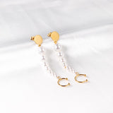 Boucles d'oreilles pendentif Imitation pour femmes, bijoux de luxe Vintage pour fête de noël, élégant géométrique, longue goutte 