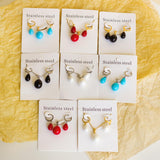Imitation Pearl Bridal Dubai Jewelry Sets Water Drop Fashion Wedding Necklace And Earring Sets For Women Spring Hot