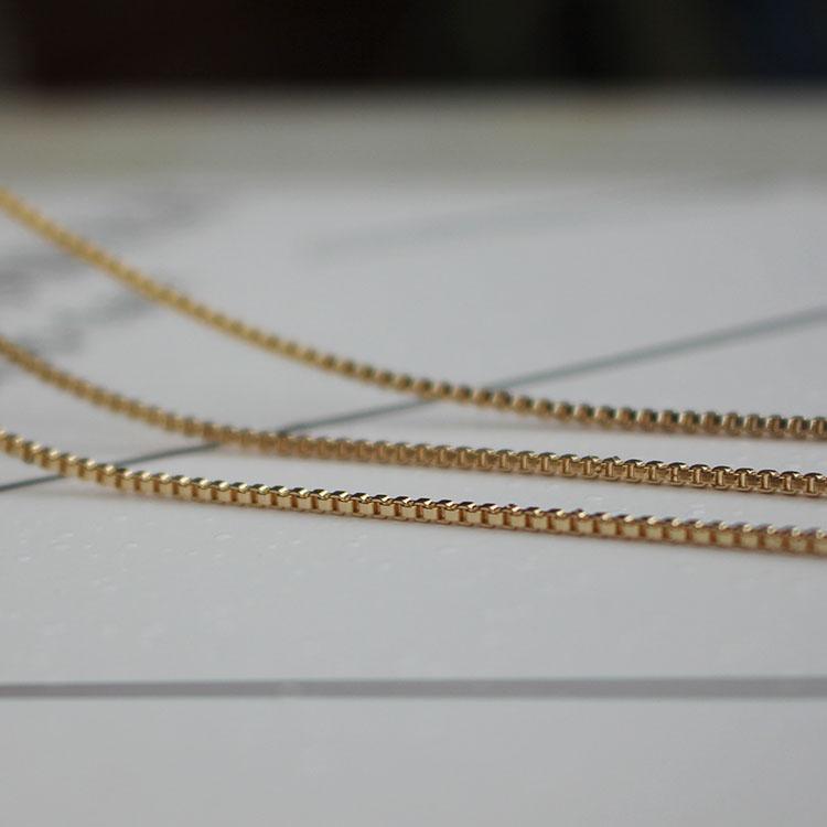 ASON Stainless Steel Chains Wholesale 10Pcs/lots Gold Black Rose Silver Color Width Long Chains Necklace DIY Jewelry Box Chains asonjewelry