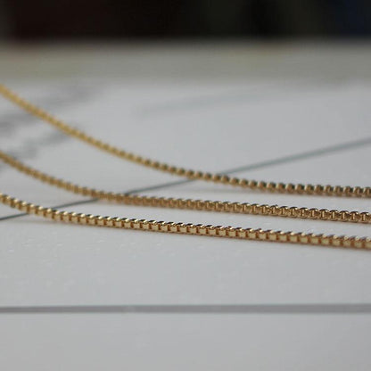 ASON Stainless Steel Chains Wholesale 10Pcs/lots Gold Black Rose Silver Color Width Long Chains Necklace DIY Jewelry Box Chains asonjewelry