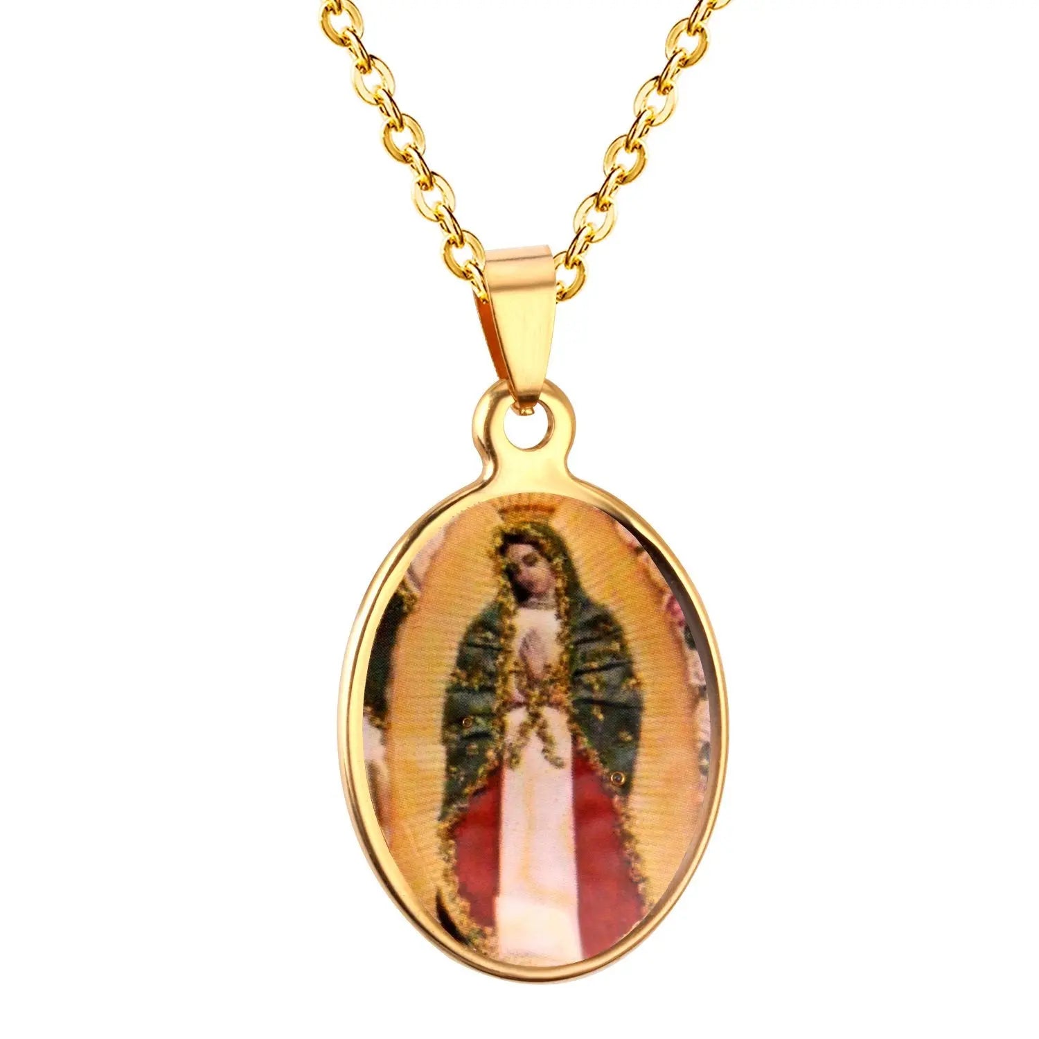 316L Stainless Steel Necklace Pendant For Women Jewelry-107801G asonjewelry