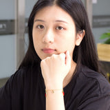 Stainless Steel Strawberry Bracelets For Women Gold Fruit Bracelet Clasp Bangles Jewelry Charms pulseras mujer