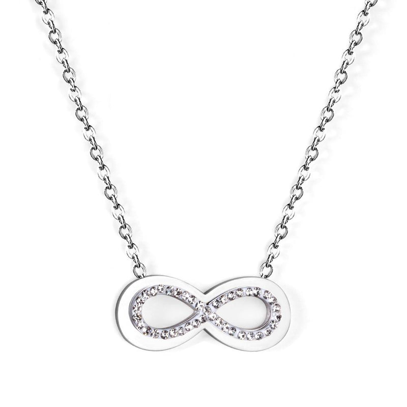 Collar con colgante de circonia cúbica brillante para mujer, colgante sencillo clásico estético, para oficina, uso diario, Navidad