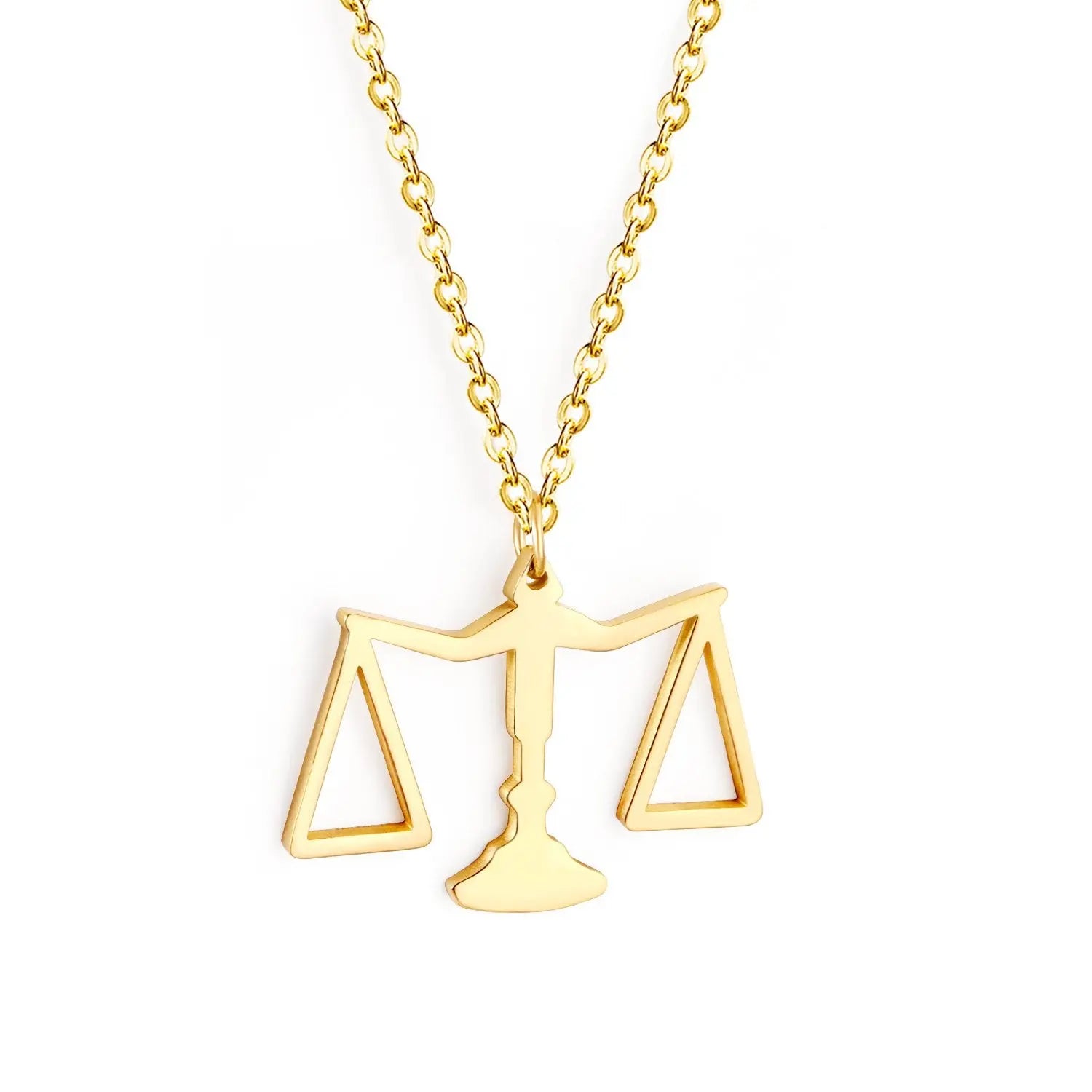 Gold color Babygirl Choker Necklace 316L Stainless Steel Chain Pendant Necklaces Set For Women Fashion Jewelry asonjewelry