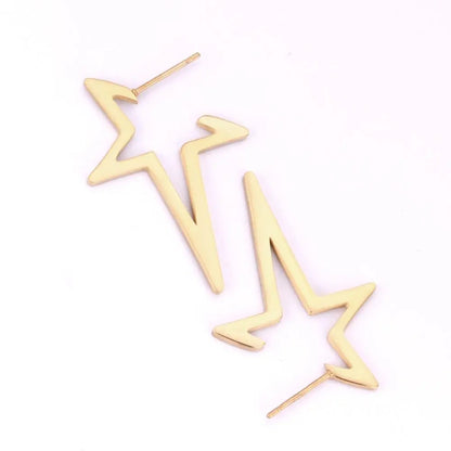 Star Earrings Drop Earring 2020 Gold Color Stainless Steel Korean Earings Set For Women Fashion Jewelry pendientes asonjewelry