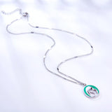 Mom and Baby Hollow Pattern Pendant Necklaces For Women Fashion Mother's Day Jewellry Gift 2022 Choker collier femme