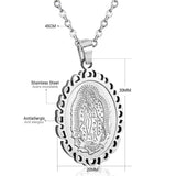 New Fashion Pendant With Necklaces For Men Jewelry Gift 316L Stainless Steel Religion necklaces