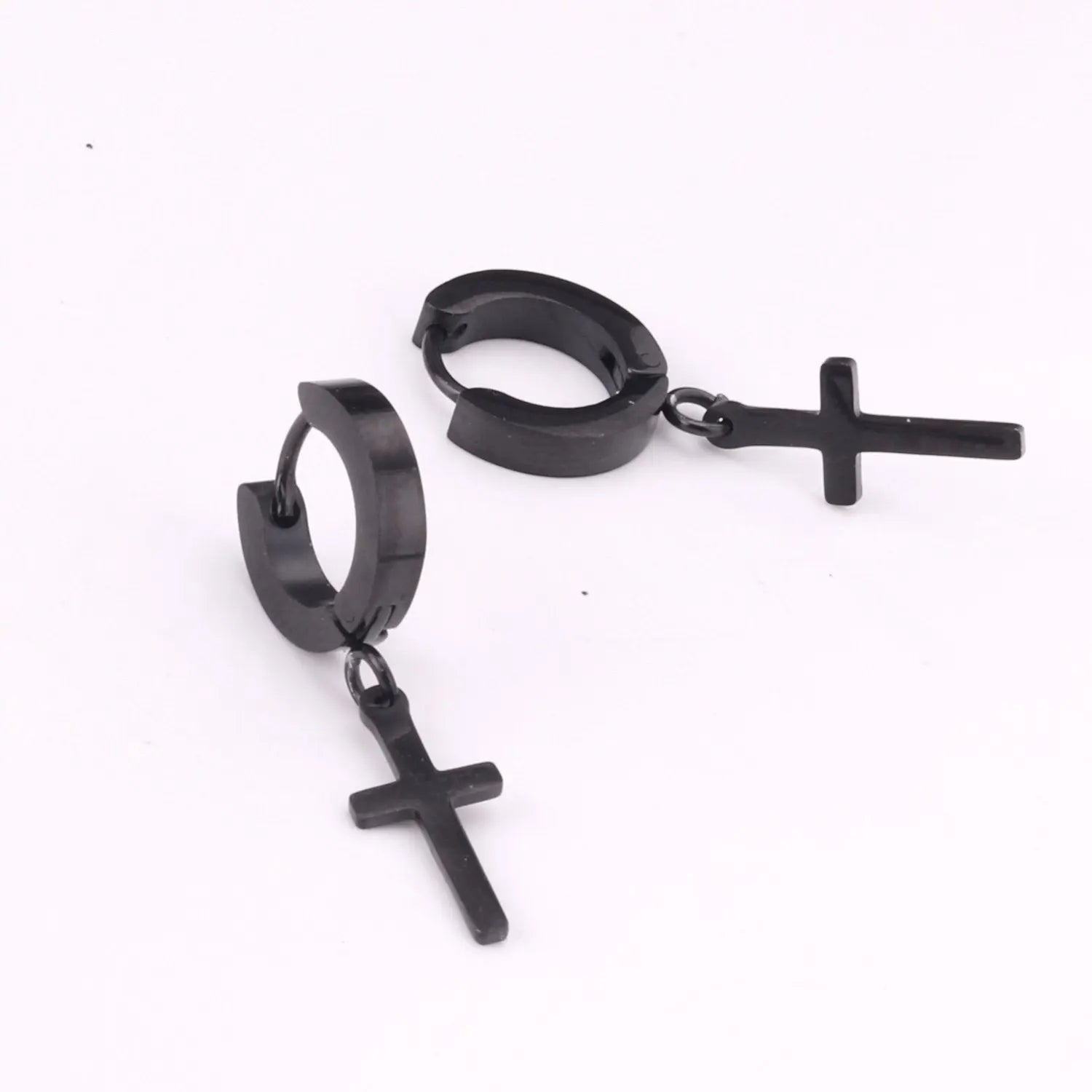 Hoop Earrings For Women Cross Fashion Jewelry Stainless Steel 2020 Earings Jewellery pendientes oorbellen Bricos asonjewelry