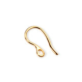 100pcs/lot Fashion Earring Ear Hook Stainless Steel Gold Silver Color Wholesale Hooks Earwires For DIY Jewelry Making Finding