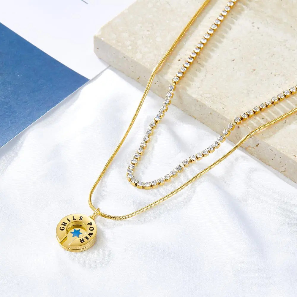 Double Layered Necklace Imitation Pearl Beads Snake Choker For Woman Trendy Collier Vintage Tennis Aesthetic Jewlry asonjewelry