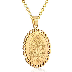 New Fashion Pendant With Necklaces For Men Jewelry Gift 316L Stainless Steel Religion necklaces