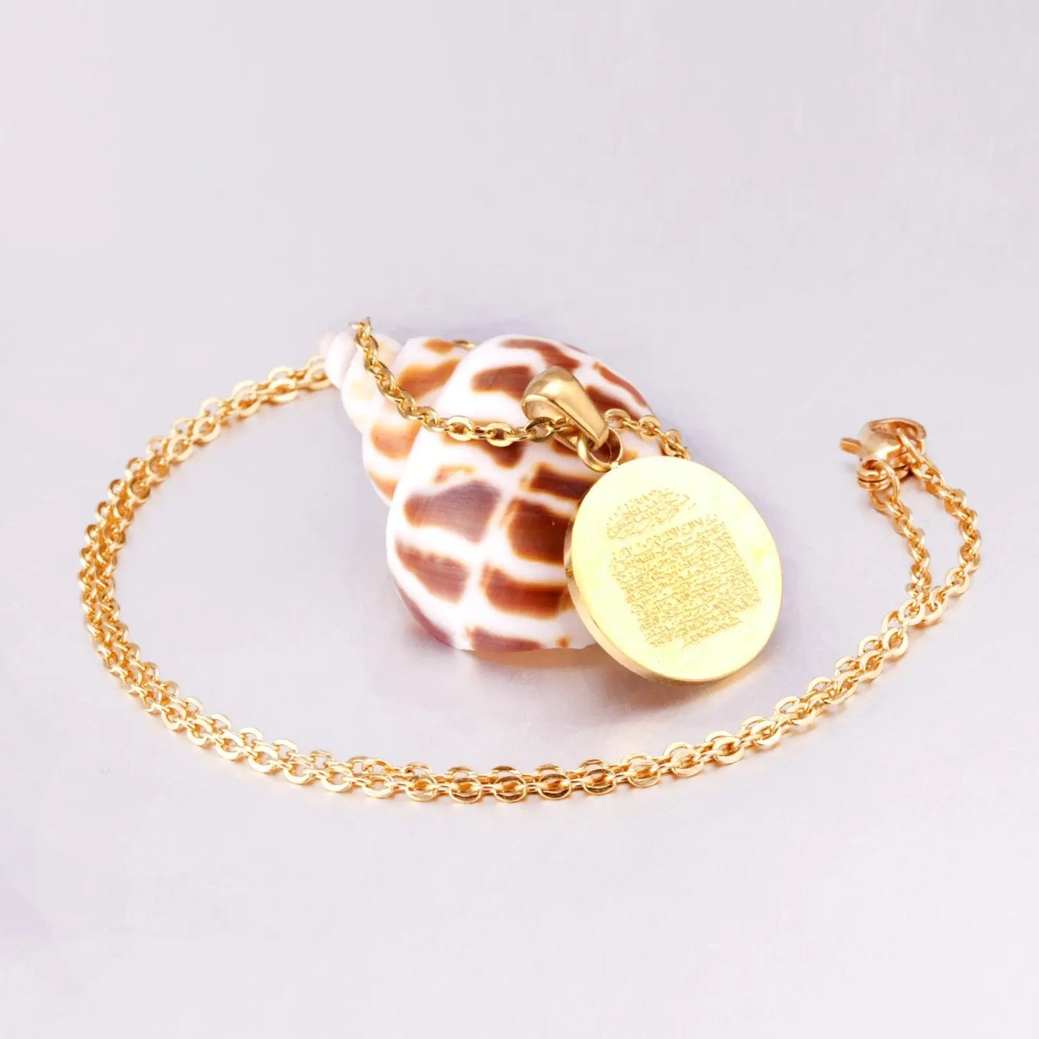 Religion Style Pendant Necklace For Men Women Jewelry Stainless Steel Necklaces Collars Collier Accoessries mujer asonjewelry