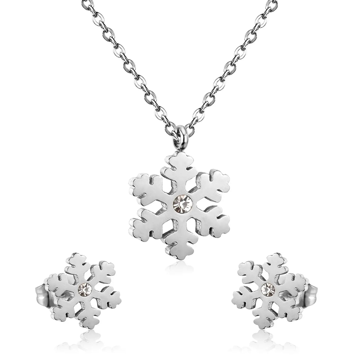 Luxury Wedding Jewelry Set Necklace Earings Sets For Women Engagement Gift asonjewelry