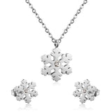 Luxury Wedding Jewelry Set Necklace Earings Sets For Women Engagement Gift