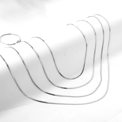 Lot Steel Gold Color Stainless Steel Inoxidable 1.7mm Cuba Link Flat Chains Necklaces For Jewelry Making Support asonjewelry