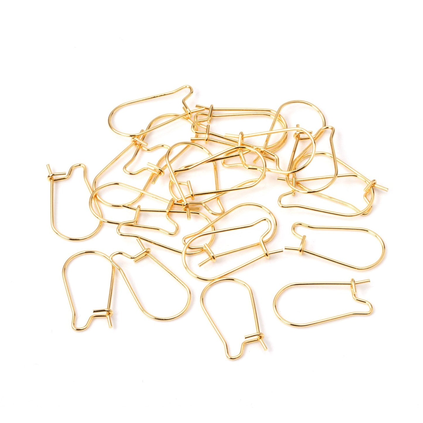 ASON 100pcs/lot Gold/Silver Color Stainless Steel French Lever Earrings Hook Ear Finding for Jewelry Making DIY Accessories asonjewelry