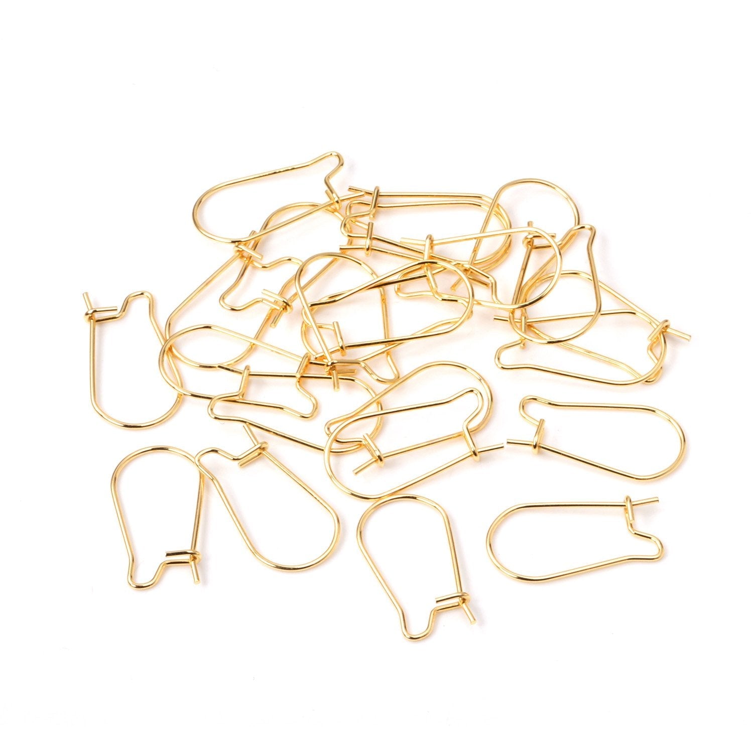 ASON 100pcs/lot Gold/Silver Color Stainless Steel French Lever Earrings Hook Ear Finding for Jewelry Making DIY Accessories asonjewelry