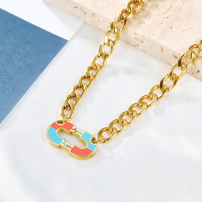 World Cup Football Pendant Necklace For Woman Must Win Man Sport Statement Thick Beads Chain Necklaces Brand Design asonjewelry