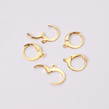 100pcs/lot Open Circle Jump Rings Earring Pendant Connectors Stainless Steel Gold Color Connector For DIY Jewelry Making Finding