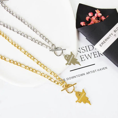 Halloween 2022 New Collier For Man/Woman Celebrate Jewelry On Neck Stainless Steel Waterproof Skull Charms Necklace asonjewelry