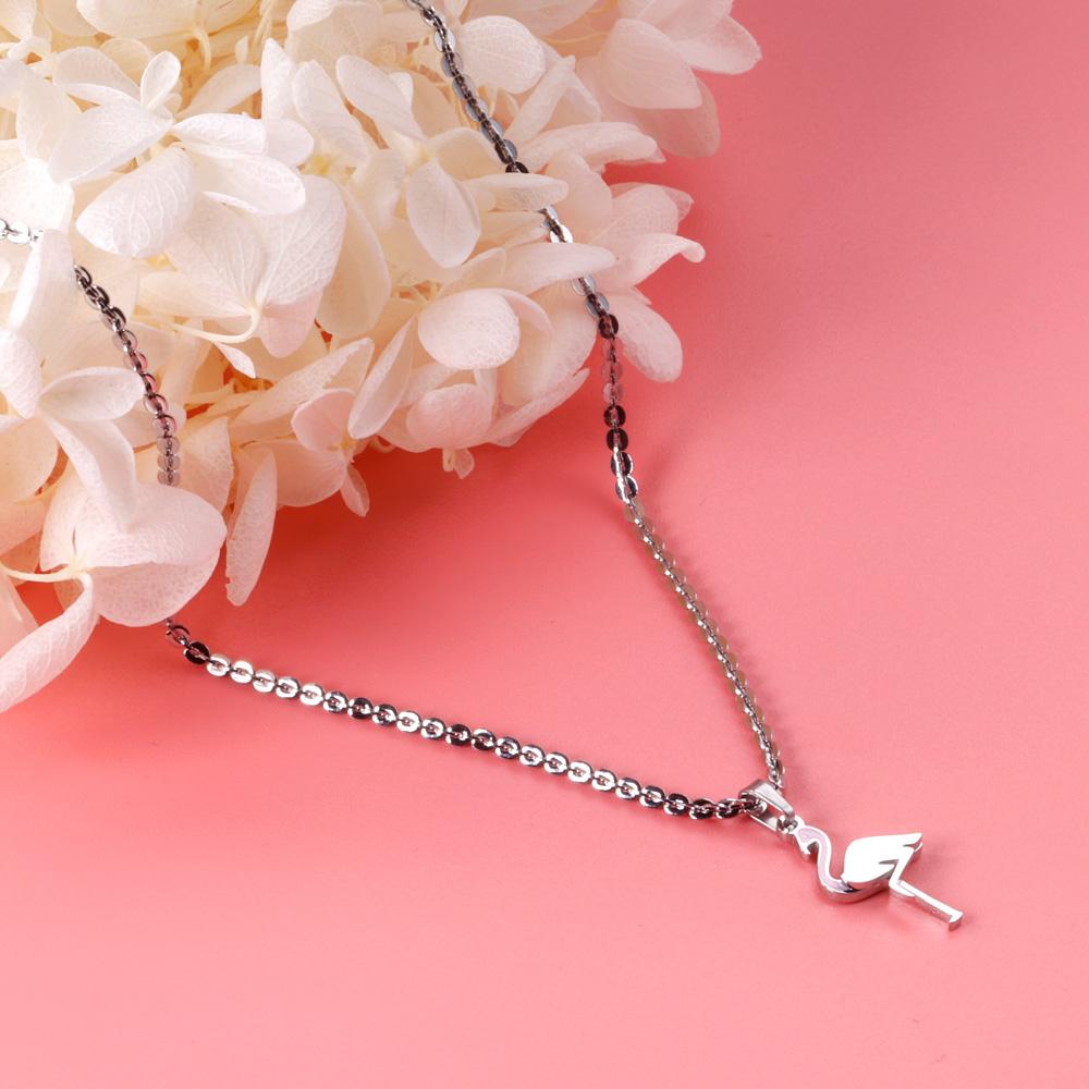 ASON Gold Color Bird Pendant Necklace Stainless Steel Non-Allergic Choker for Women Fashion Jewelry Party Gift Accessory asonjewelry