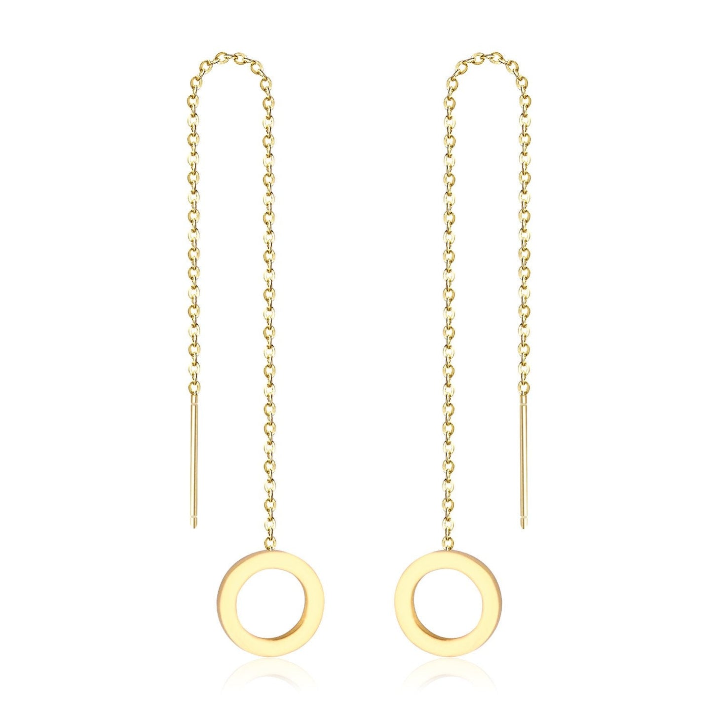 ASON Korean Statement Long Tassel Drop Dangle Earrings 2022 for Women Stainless Steel Earring Set Female Fashion Jewelry asonjewelry