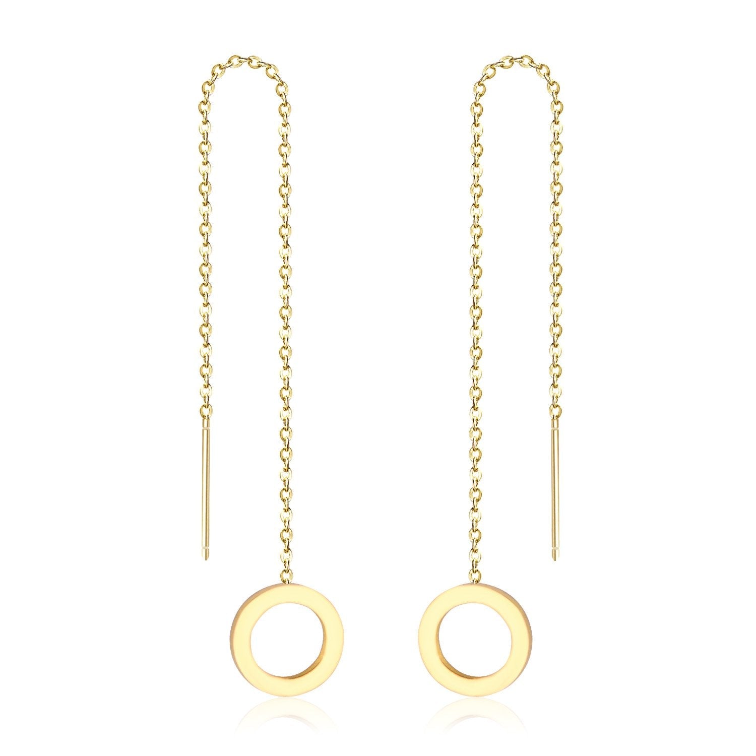 ASON Korean Statement Long Tassel Drop Dangle Earrings 2022 for Women Stainless Steel Earring Set Female Fashion Jewelry asonjewelry