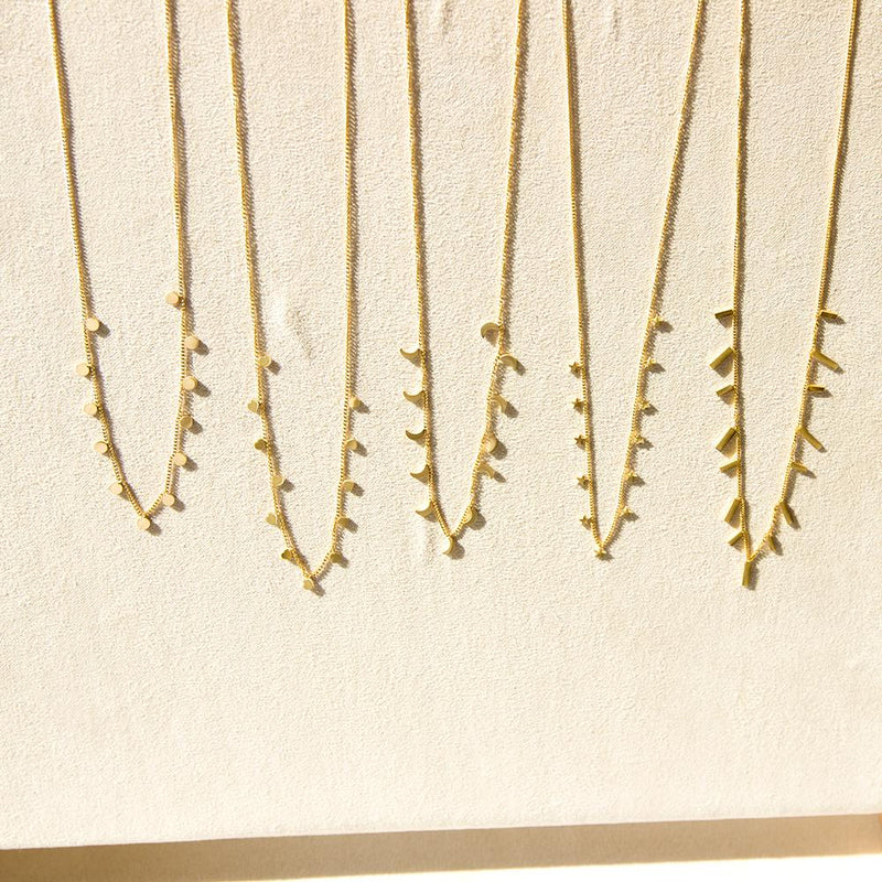 Stainless Steel Trendy Collier For Woman Beach Jewelry On Neck Gold Plated Vintage Romantic Boho Chain Necklaces