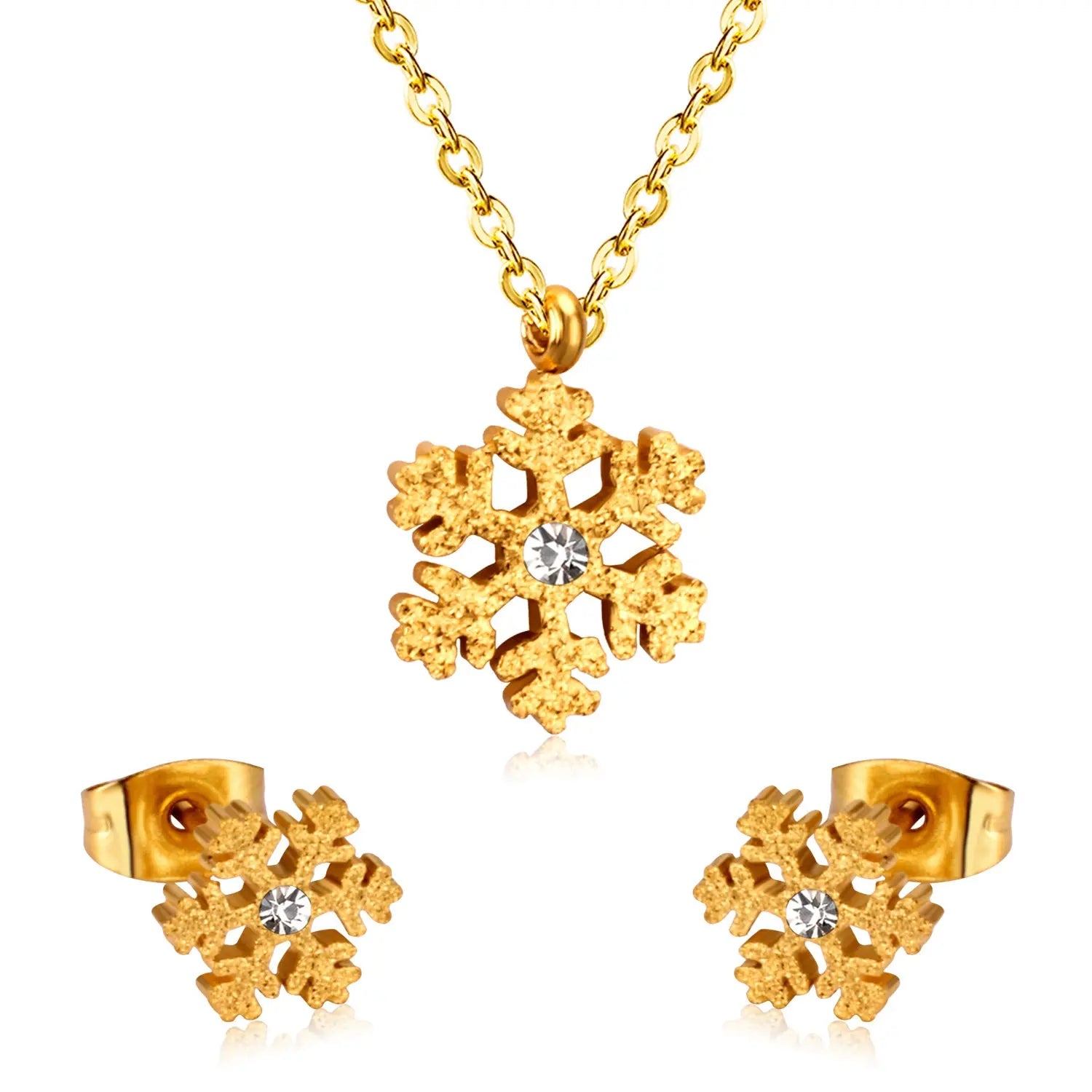 Luxury Wedding Jewelry Set Necklace Earings Sets For Women Engagement Gift asonjewelry