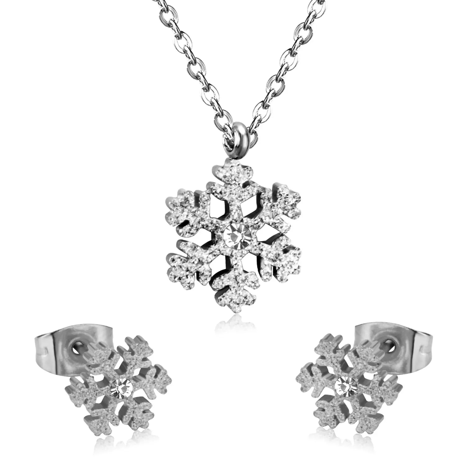 Luxury Wedding Jewelry Set Necklace Earings Sets For Women Engagement Gift asonjewelry