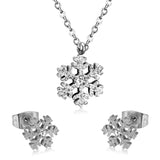 Luxury Wedding Jewelry Set Necklace Earings Sets For Women Engagement Gift